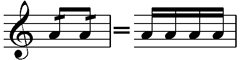 #4: Measured tremolo notation #4: Measured tremolo notation