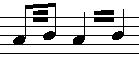 #5: Fingered tremolo notation #5: Fingered tremolo notation